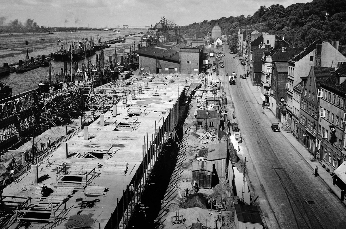 Geschichte 12 Hamburger Fischmarkt elbmeile - Elbmeile Hamburg