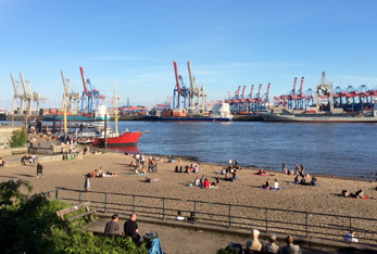 Highlights 13 elbmeile elbstrand - Elbmeile Hamburg