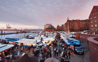 Highlights 4 elbmeile fischmarkt - Elbmeile Hamburg